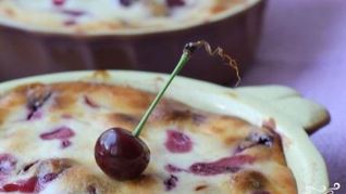 Вишневая запеканка