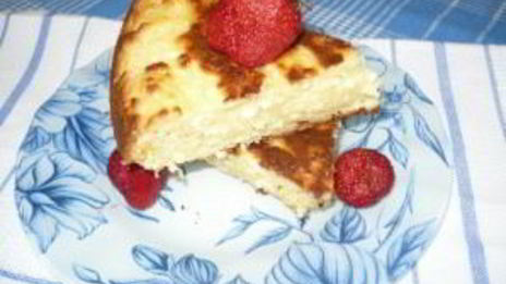 воздушная творожная запеканка в мультиварке