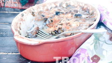 запеканка грибная