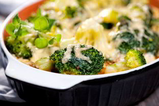 Запеканка из брокколи