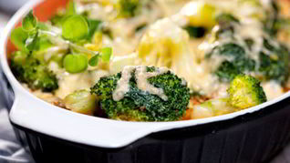 Запеканка из брокколи