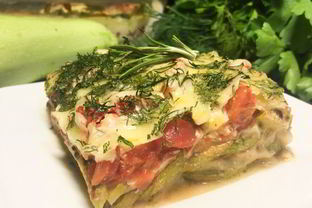 Запеканка из кабачков