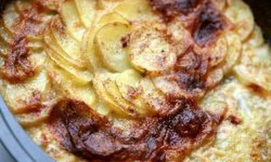 Рецепт запеканки из картофеля со сливками