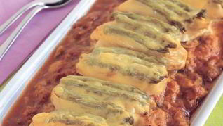 Запеканка из курицы со спаржей