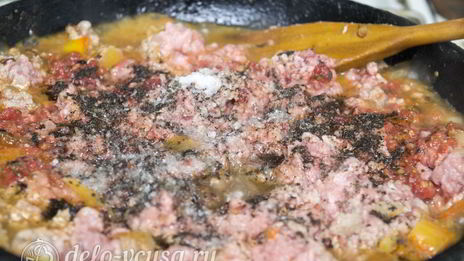 запеканка из макарон с фаршем и сыром