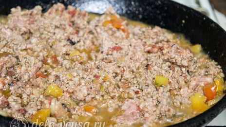 запеканка из макарон с фаршем и сыром