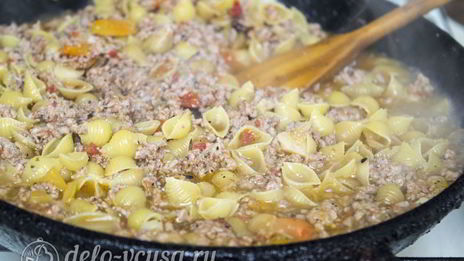 запеканка из макарон с фаршем и сыром