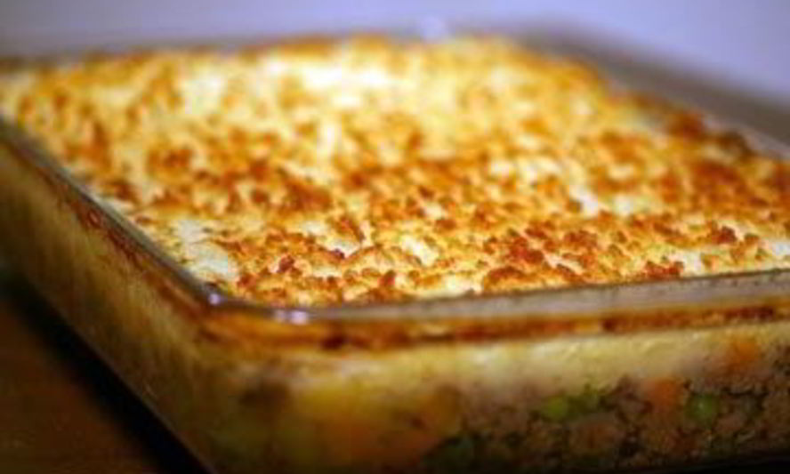 Рецепт запеканки из мяса с картофелем пармантье