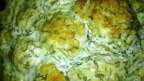 запеканка из цветной капусты с брокколи