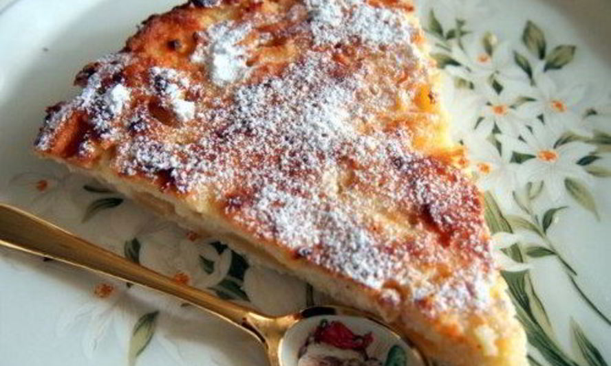 Рецепт запеканки из творога с яблоком и бананом