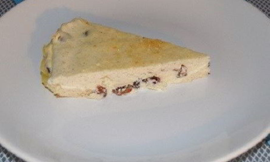 Рецепт запеканки из творога со сливочным маслом и изюмом