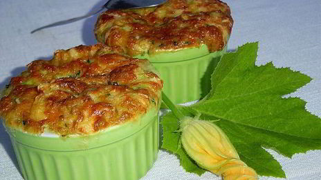 запеканка кабачково-творожная с курятиной