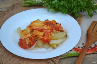 Запеканка картофельная с мясом в духовке
