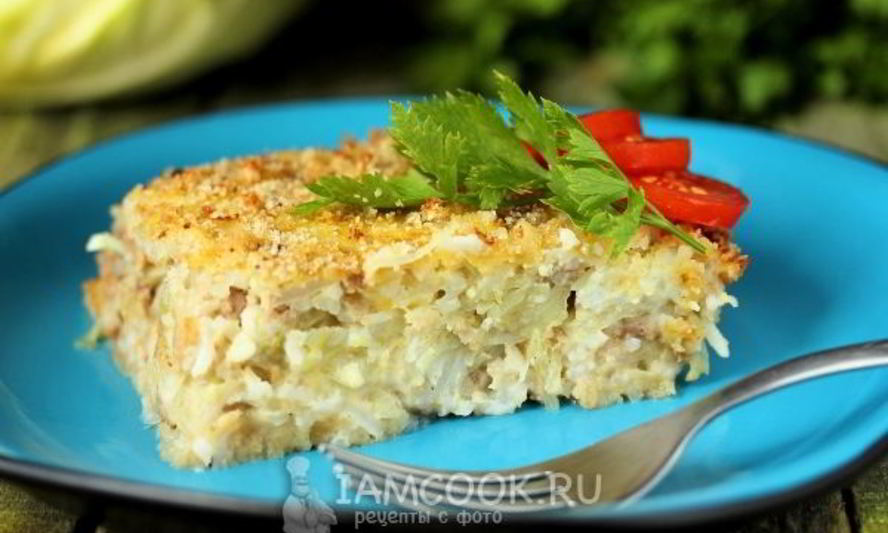 Рецепт запеканки ленивый голубец