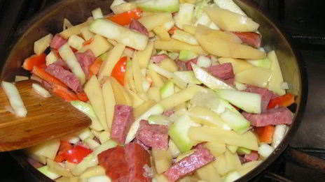 запеканка мозаика