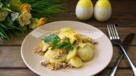 запеканка мясная сытная