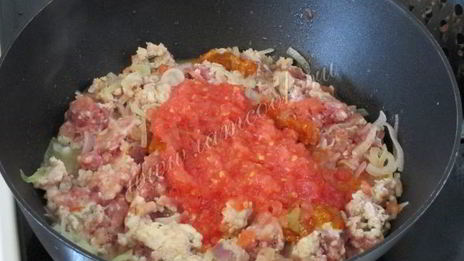 запеканка пастицио из макарон с фаршем по-гречески