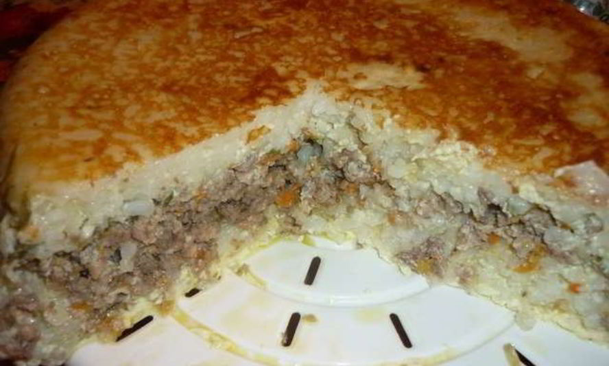 Рецепт запеканки рисовой с фаршем
