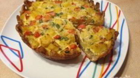 запеканка с корюшкой