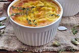 Запеканка с тыквой и творогом