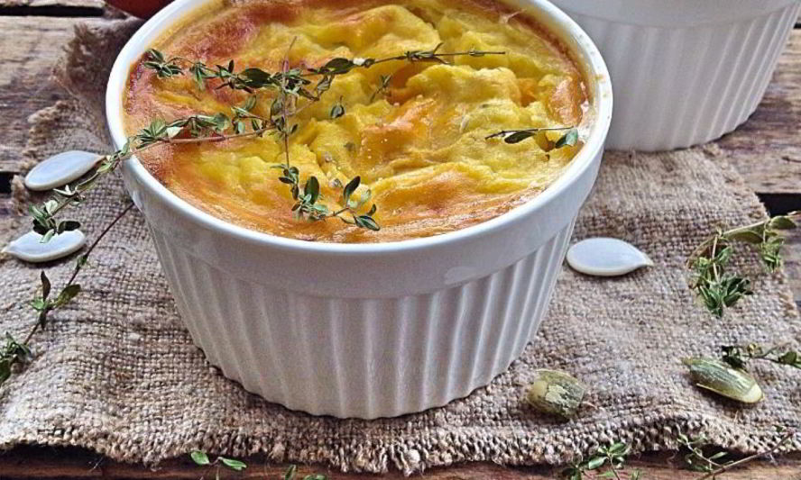 Рецепт запеканки с тыквой и творогом