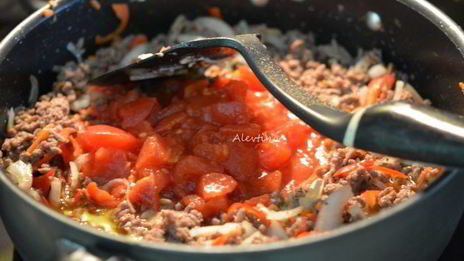 запеканка со спагетти