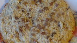 Запеканка творожная с овсяными хлопьями