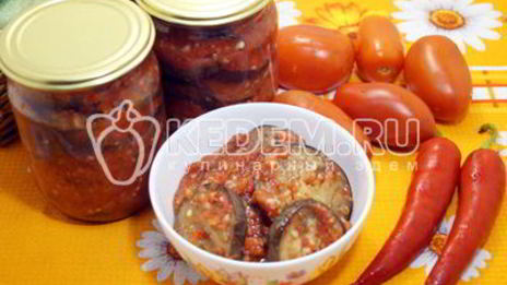 баклажаны огонек на зиму