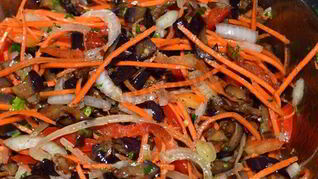 Баклажаны по-корейски без стерилизации