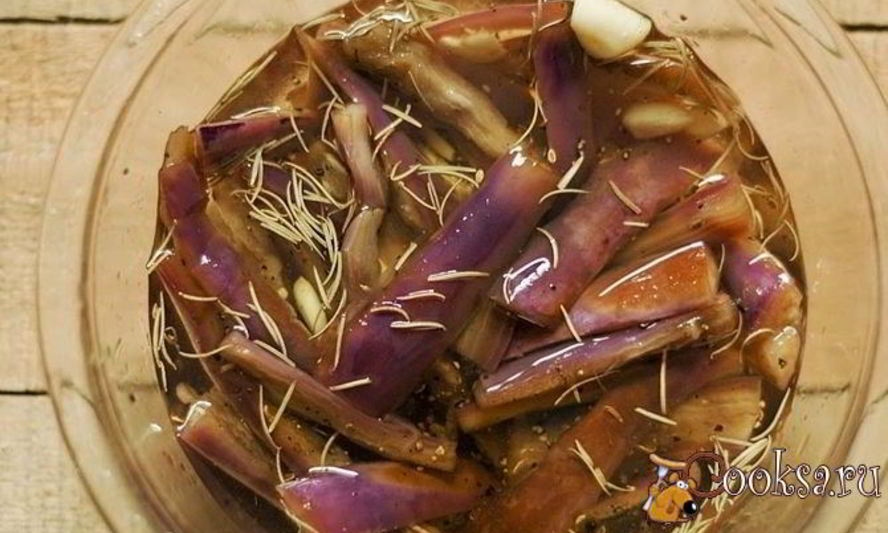 Рецепт баклажанов по-корейски в уксусе на зиму