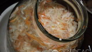 Быстрая квашеная капуста
