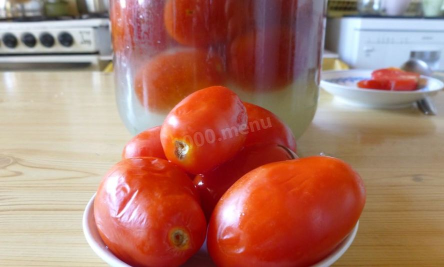 Рецепт быстрых квашеных помидоров
