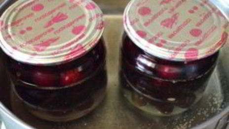 черешня с косточкой на зиму