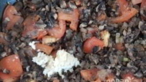 грибная икра с помидорами на зиму