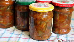 Грибы в томатном соусе на зиму