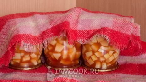 кабачки с кетчупом на зиму