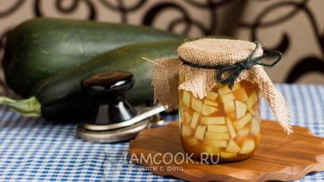 кабачки с кетчупом на зиму