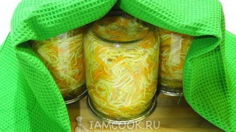 кабачки с морковью по-корейски на зиму