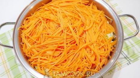 кабачки с морковью по-корейски на зиму