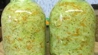 Капуста соленная на зиму