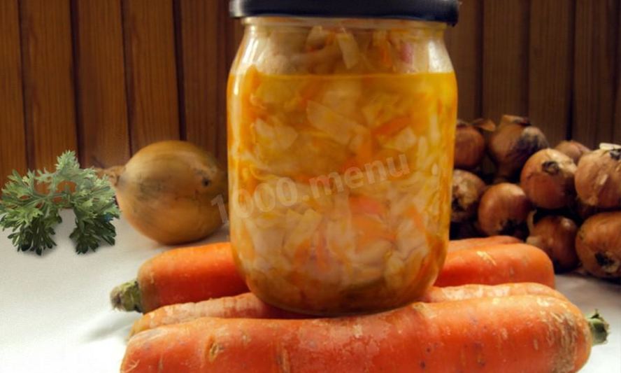 Рецепт капусты тушеной на зиму