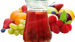 Ассорти компот из замороженных ягод