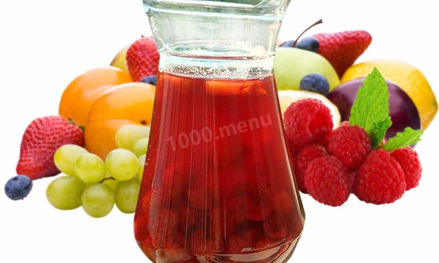 Рецепт ассорти компот из замороженных ягод