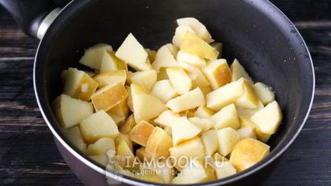 компот из айвы и яблок на зиму