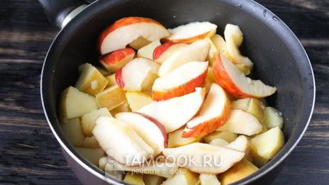 компот из айвы и яблок на зиму