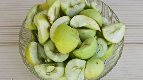 компот из алычи и яблок на зиму