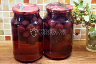 Компот из черешни на зиму