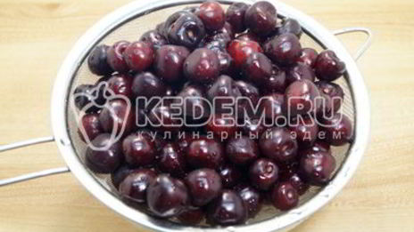 компот из черешни на зиму
