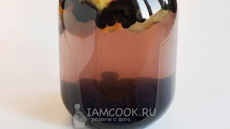 компот из черноплодки с яблоками на зиму