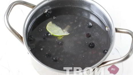 компот из черноплодки